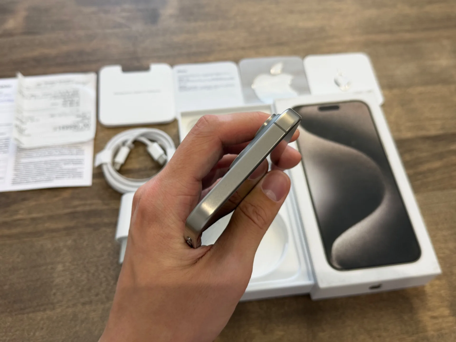 iPhone 15 Pro Max Natural Titanium 512GB