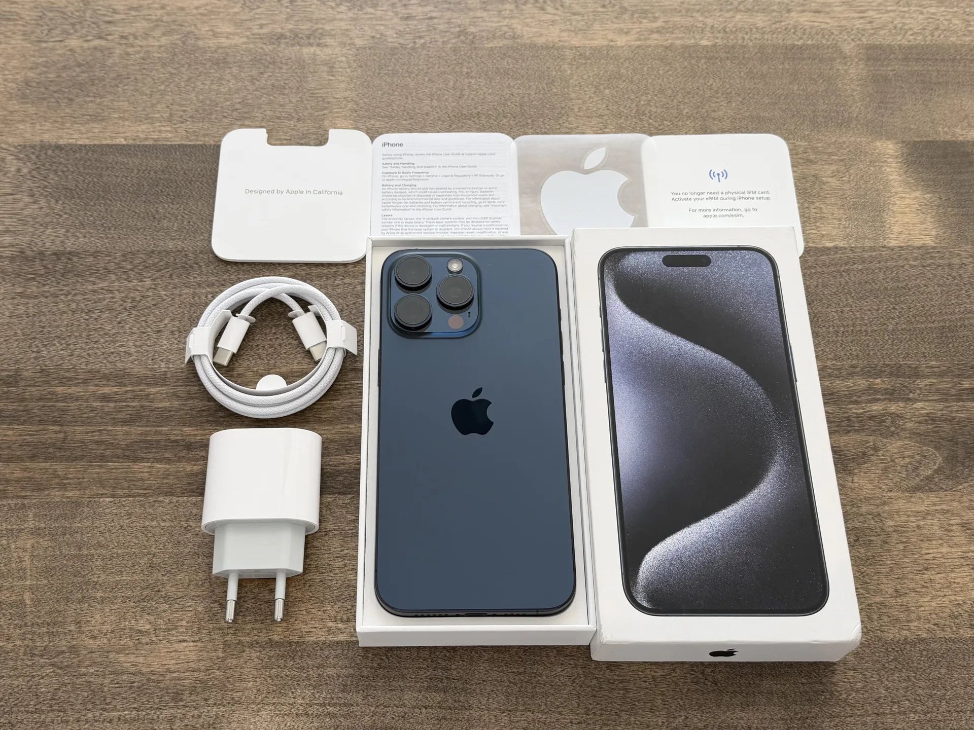 iPhone 15 Pro Max Blue 512gb