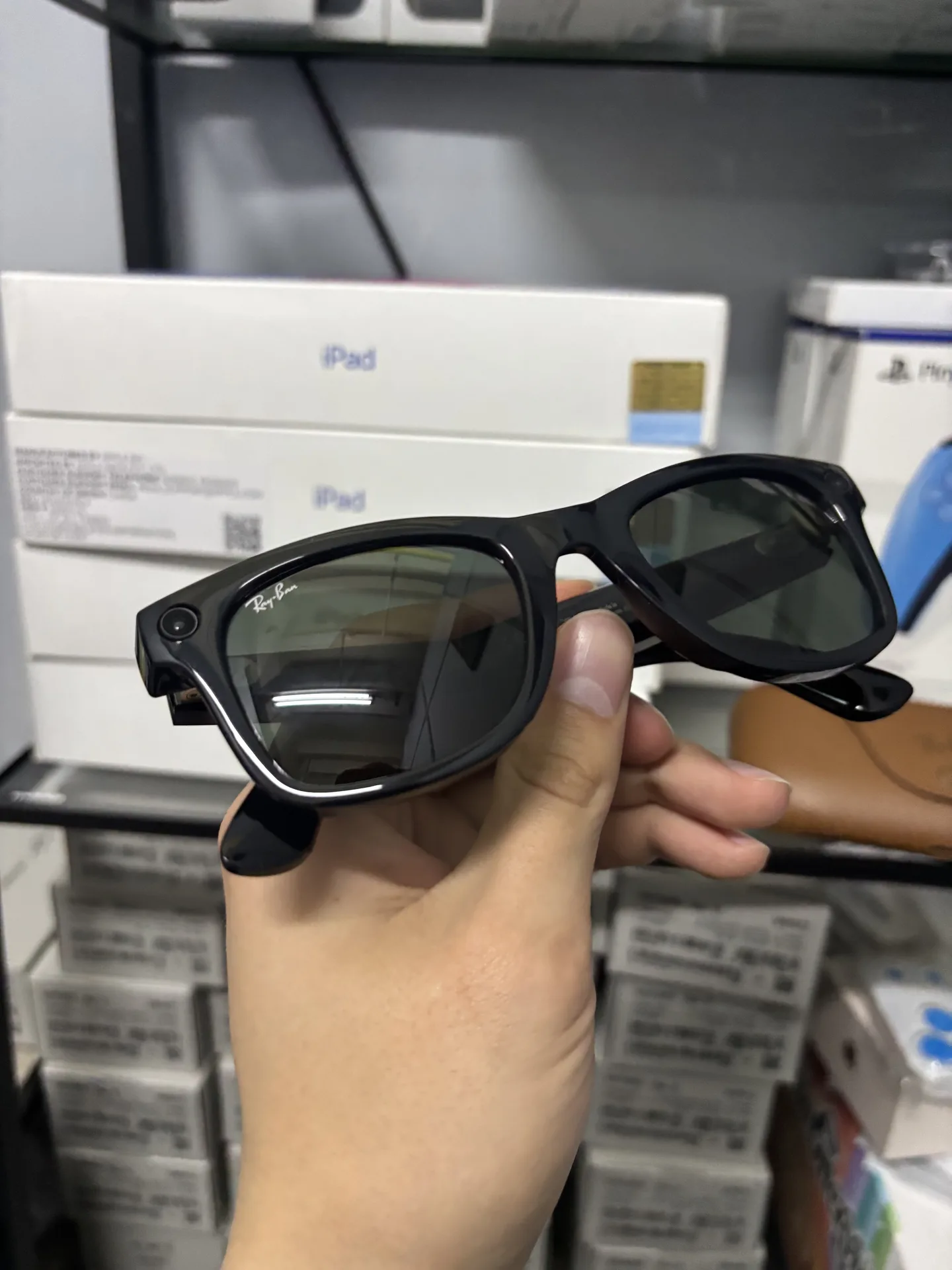 RW4012 GEN2 Ray-Ban Wayfarer Sniny Black / G-15 Green Размер 50