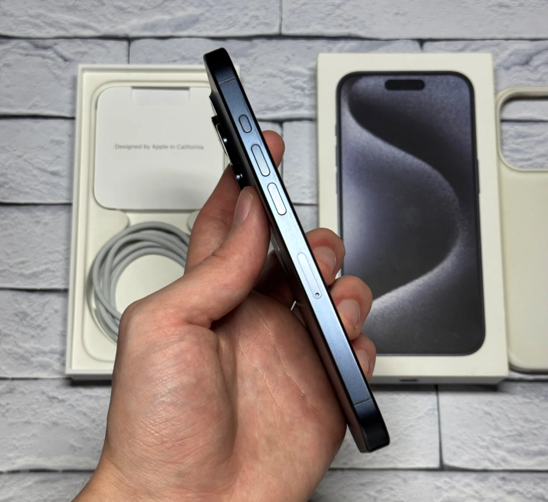 iPhone 15 Pro 256gb Blue Titanium