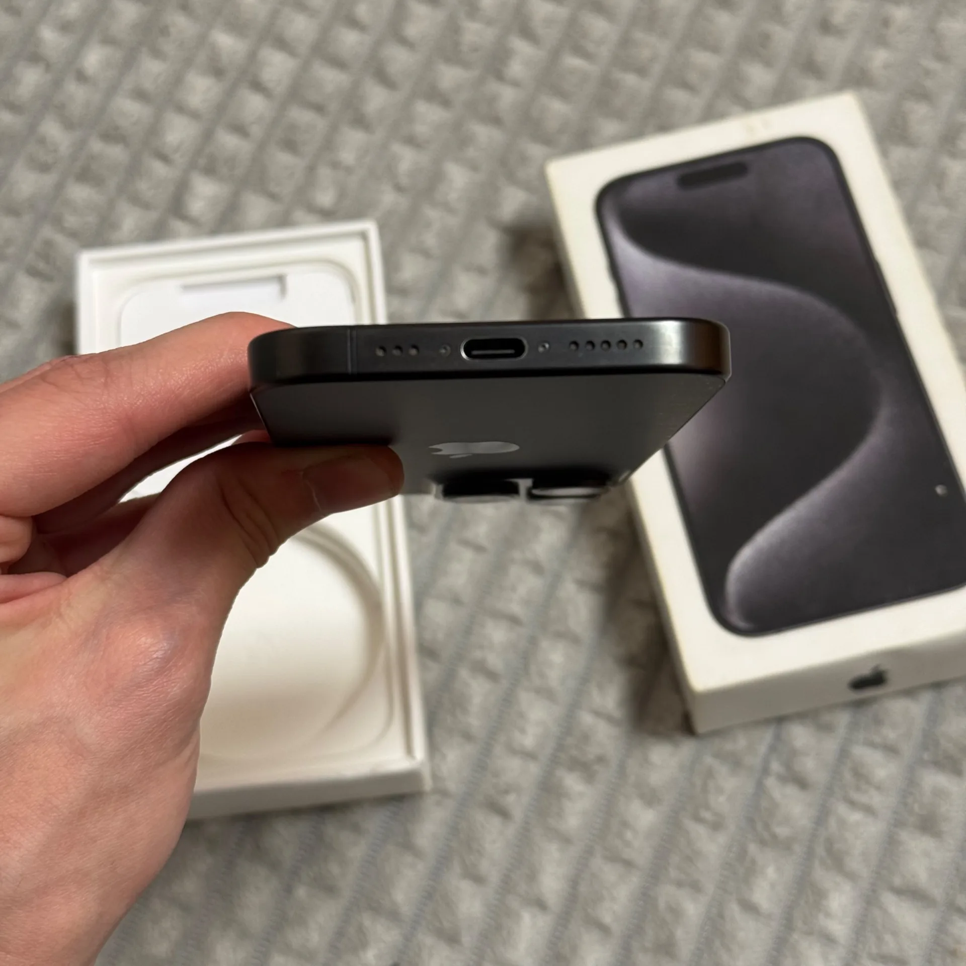 iPhone 15 Pro 128gb Black Titanium