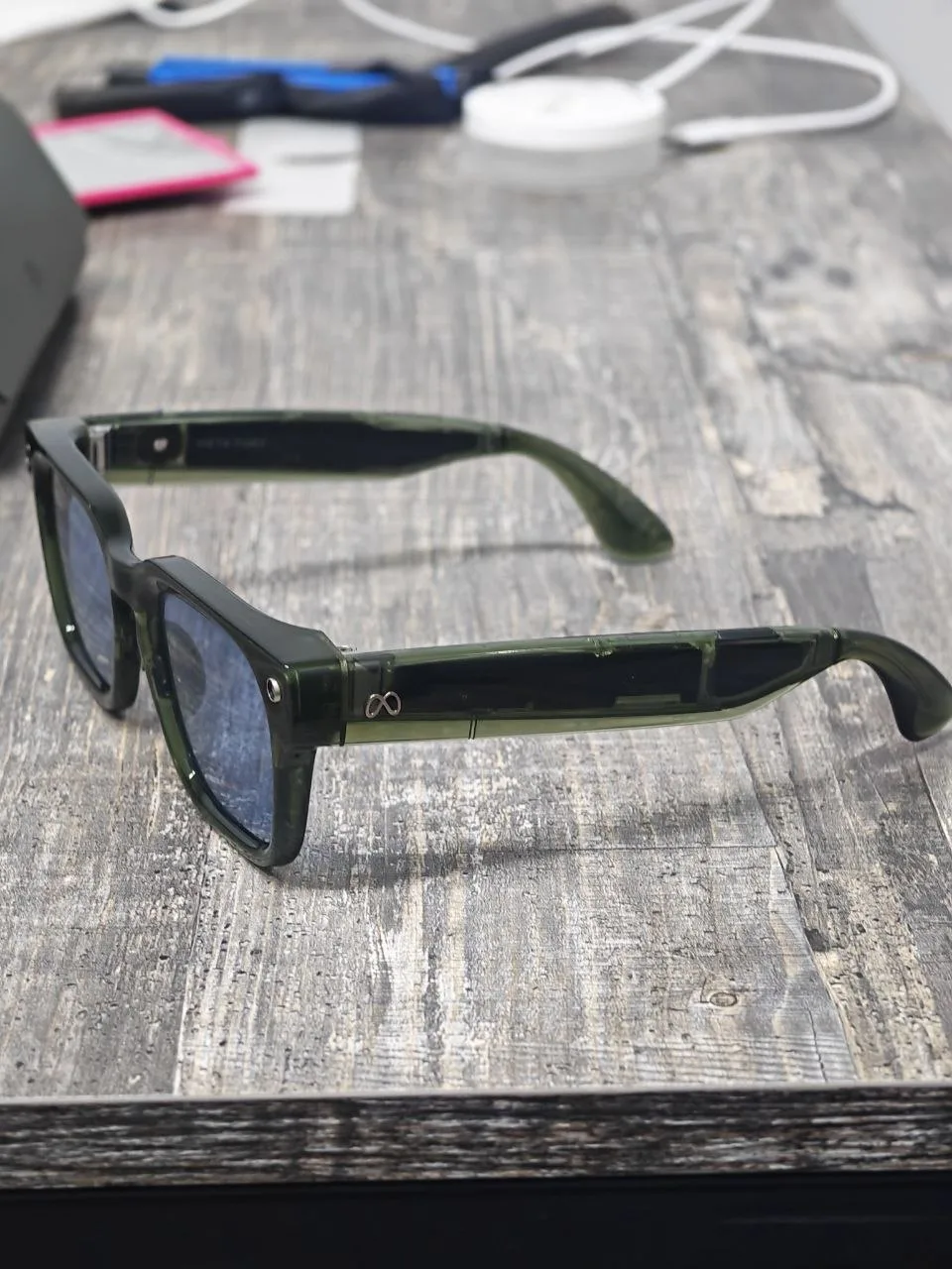 Meta - Fury Light Blue Atlantic Lenses - Racing Green