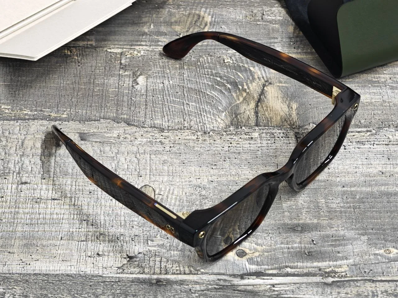 Meta - Fury Green Lenses - Mahogany
