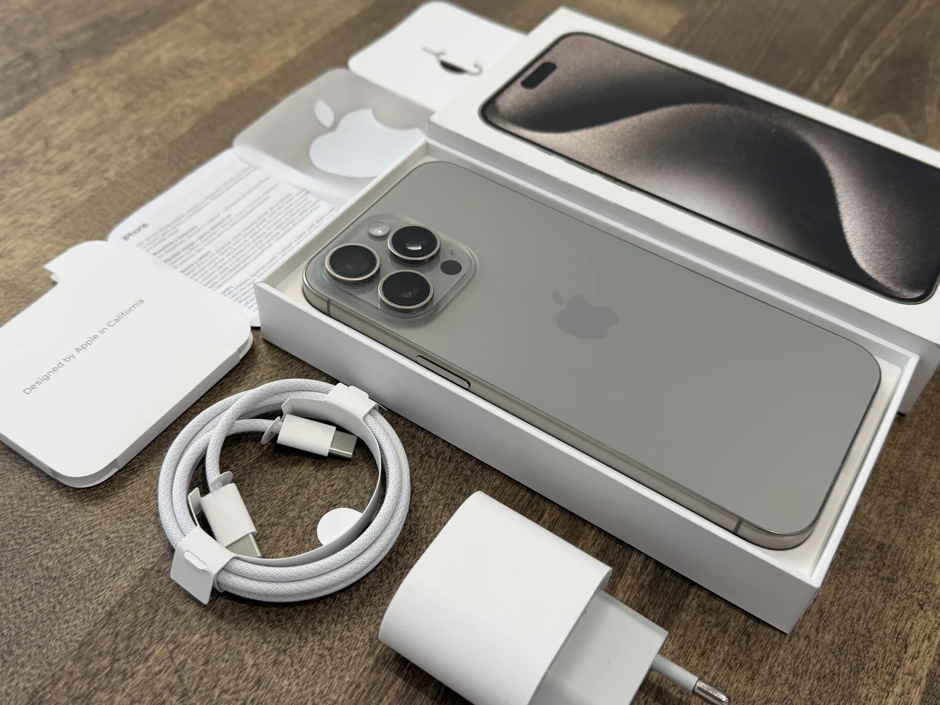 iPhone 15 Pro Max Natural Titanium 512GB