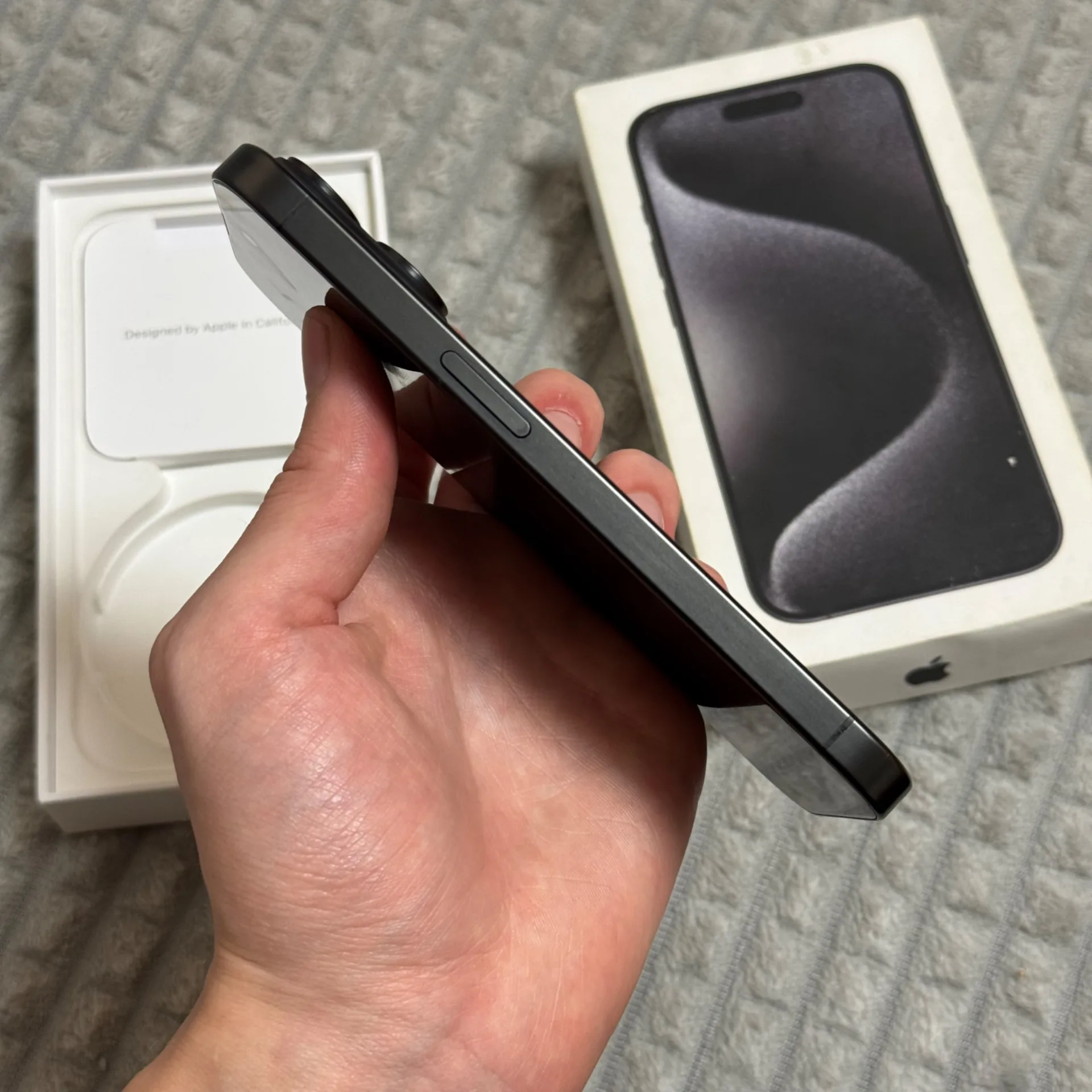 iPhone 15 Pro 128gb Black Titanium