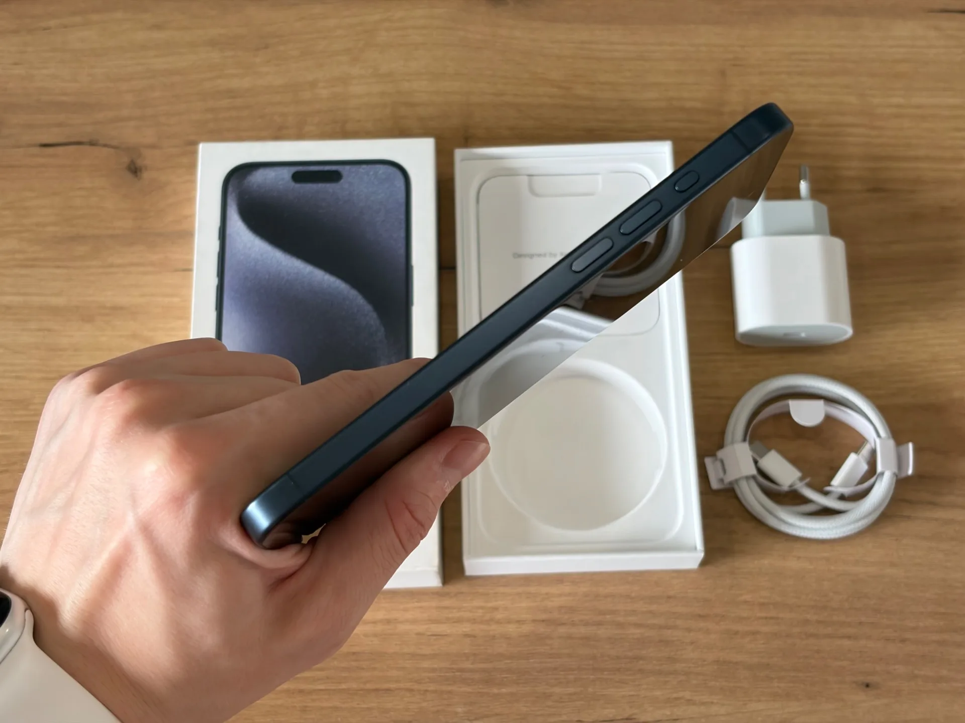 iPhone 15 Pro Max 256gb Blue Titanium