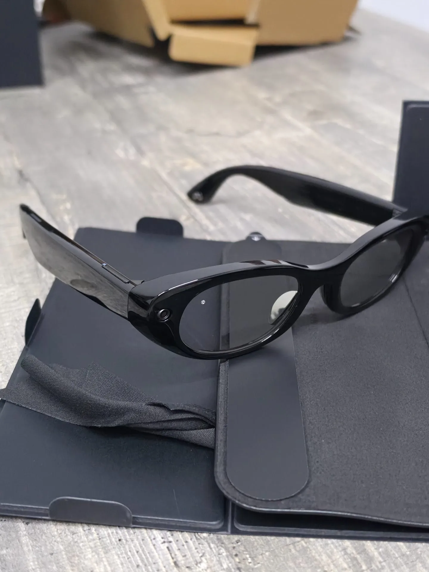 Meta Glasses Starfire Kylie Black/Clear to Grey Transition