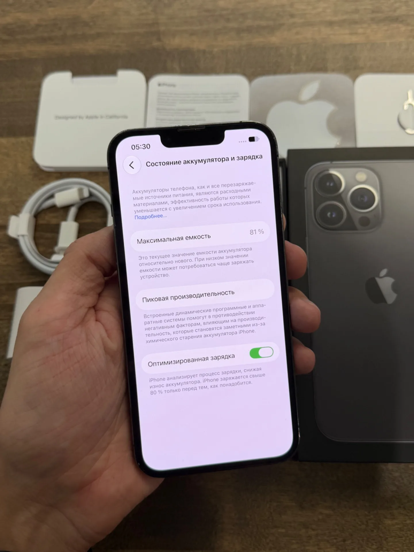 iPhone 13 Pro Graphite 256GB