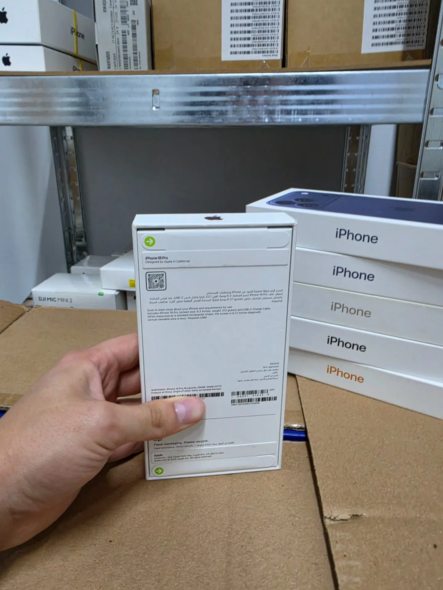 IPhone 18 Pro 256 Burgundi