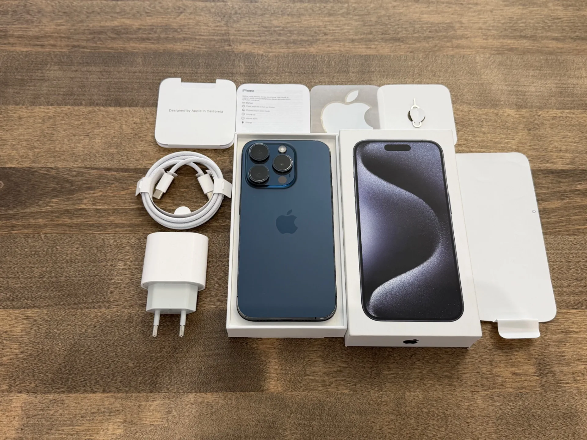iPhone 15 Pro Blue Titanium 256GB