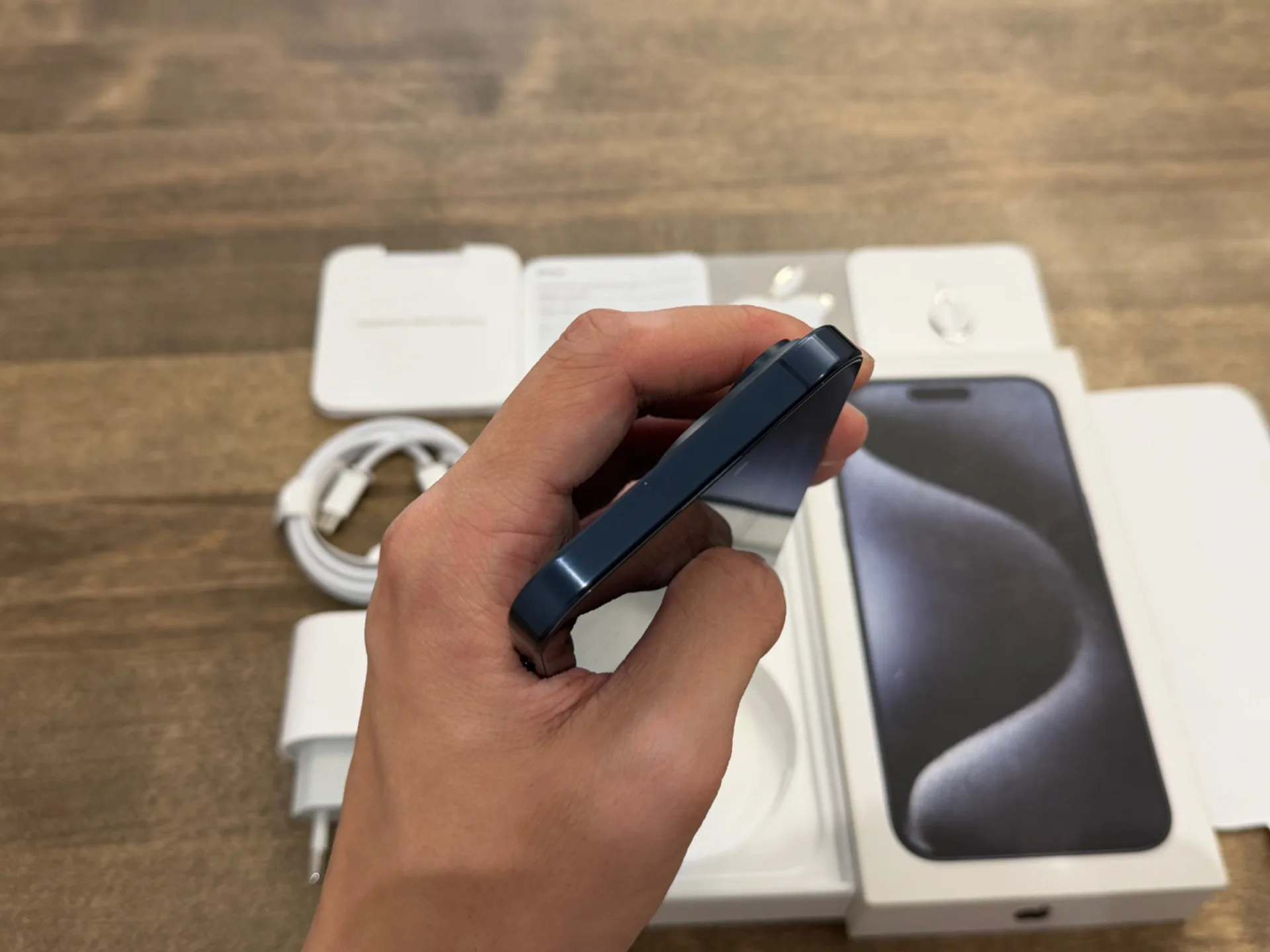iPhone 15 Pro Max Blue Titanium 256GB