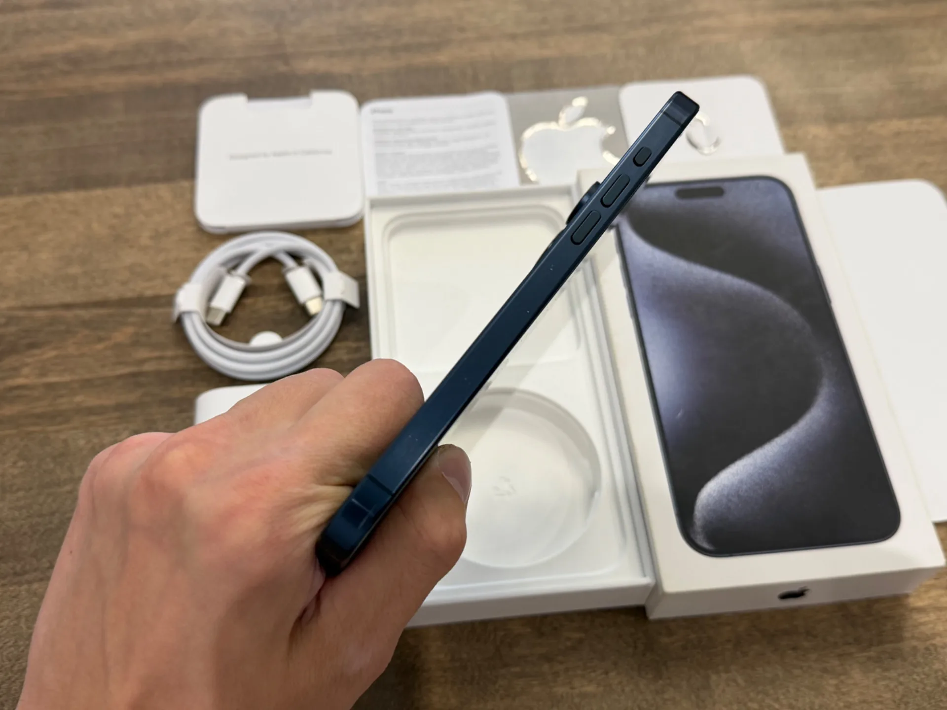 iPhone 15 Pro Max Blue Titanium 256GB