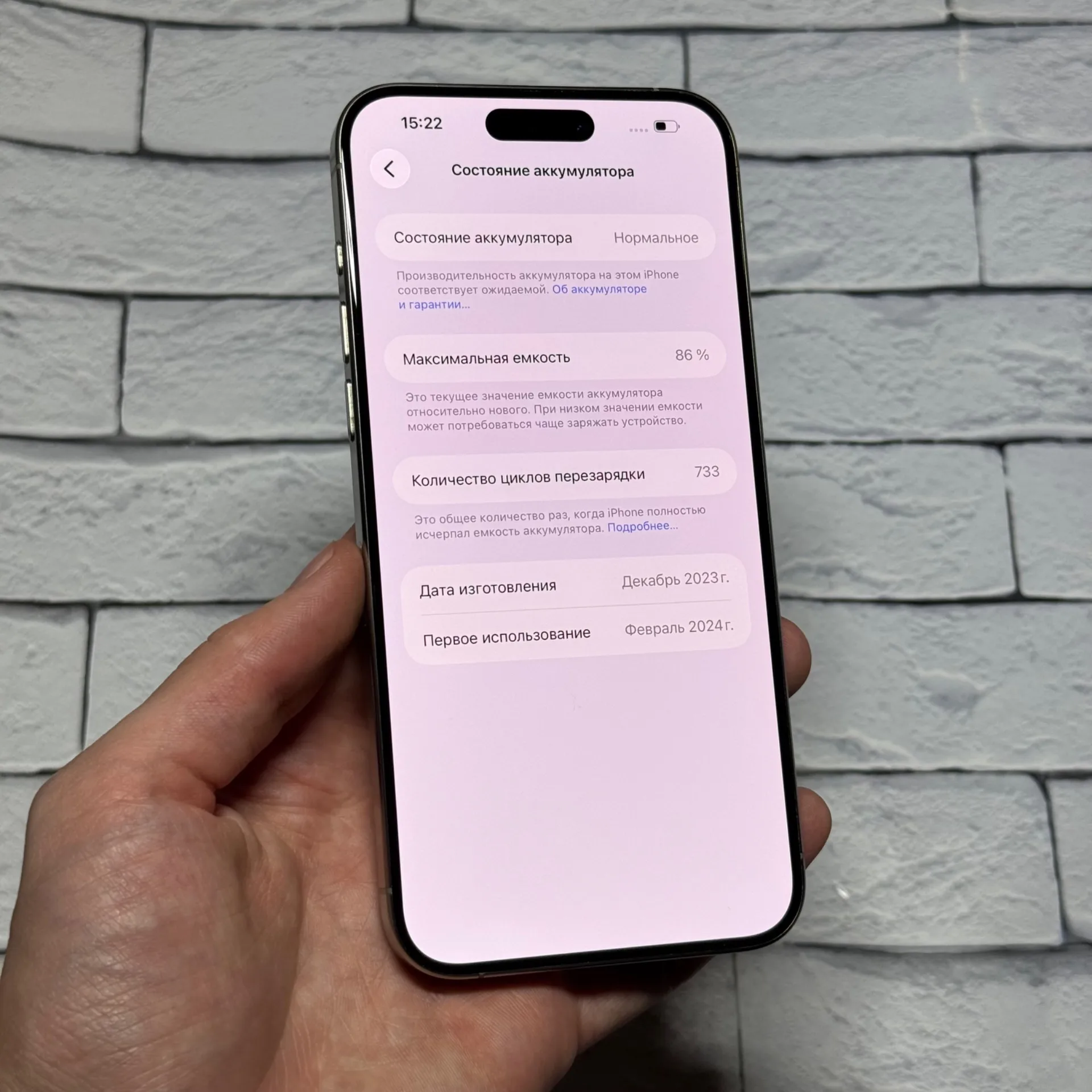 iPhone 15 Pro Max Natural Titanium