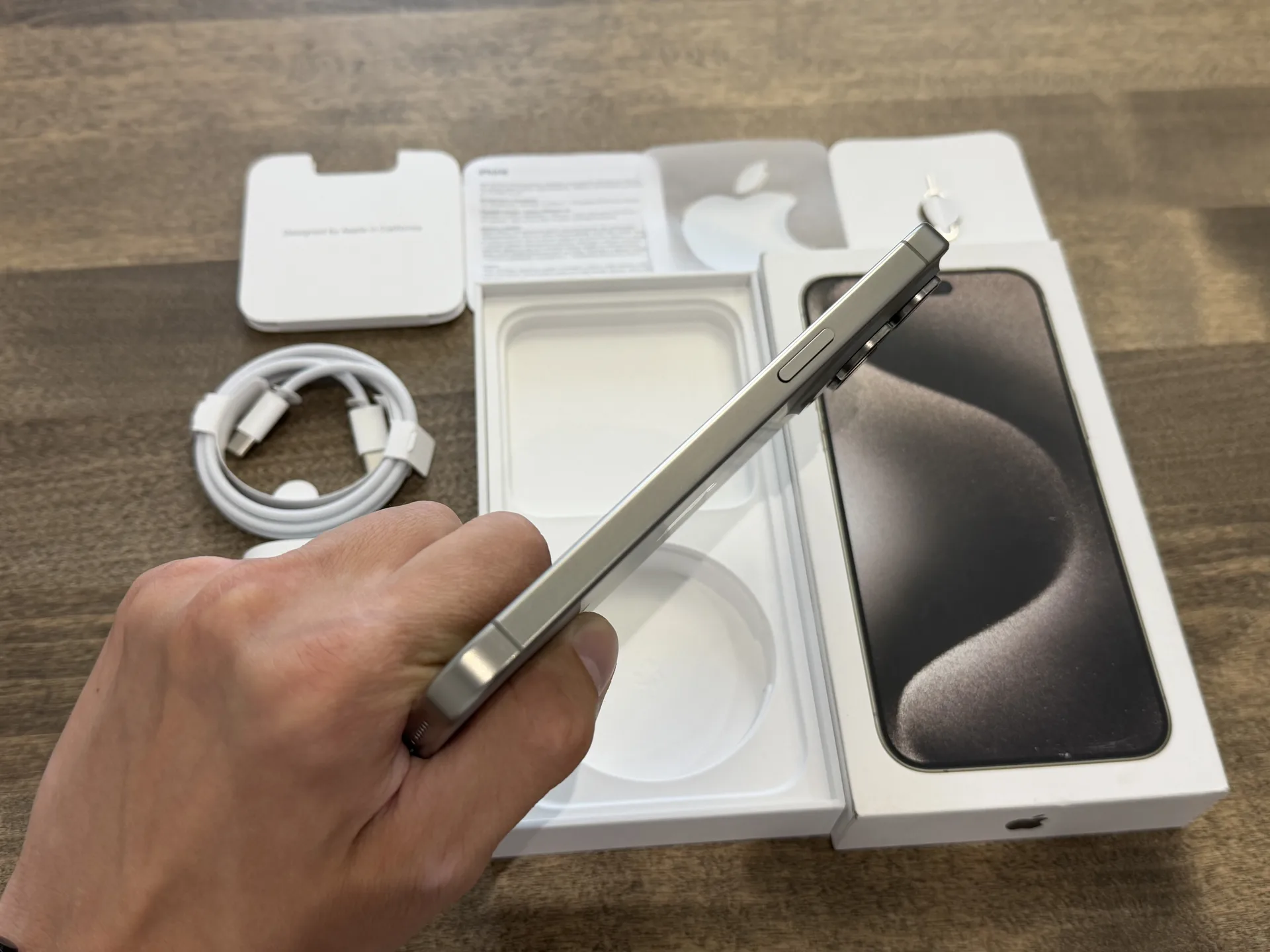 iPhone 15 Pro Max Natural Titanium 512GB