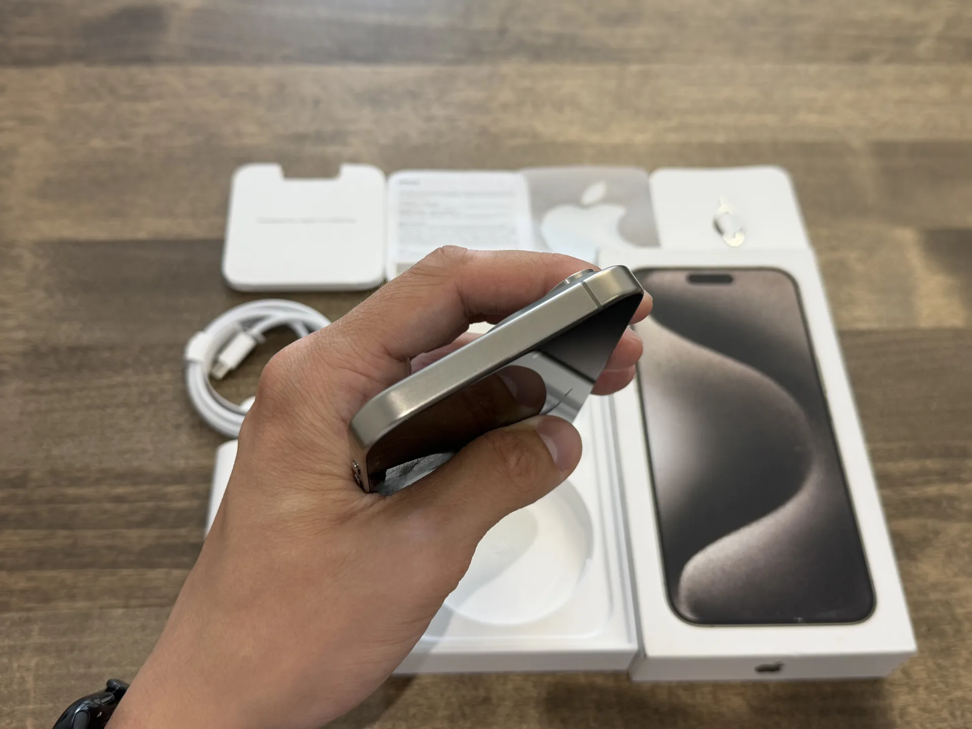 iPhone 15 Pro Max Natural Titanium 512GB