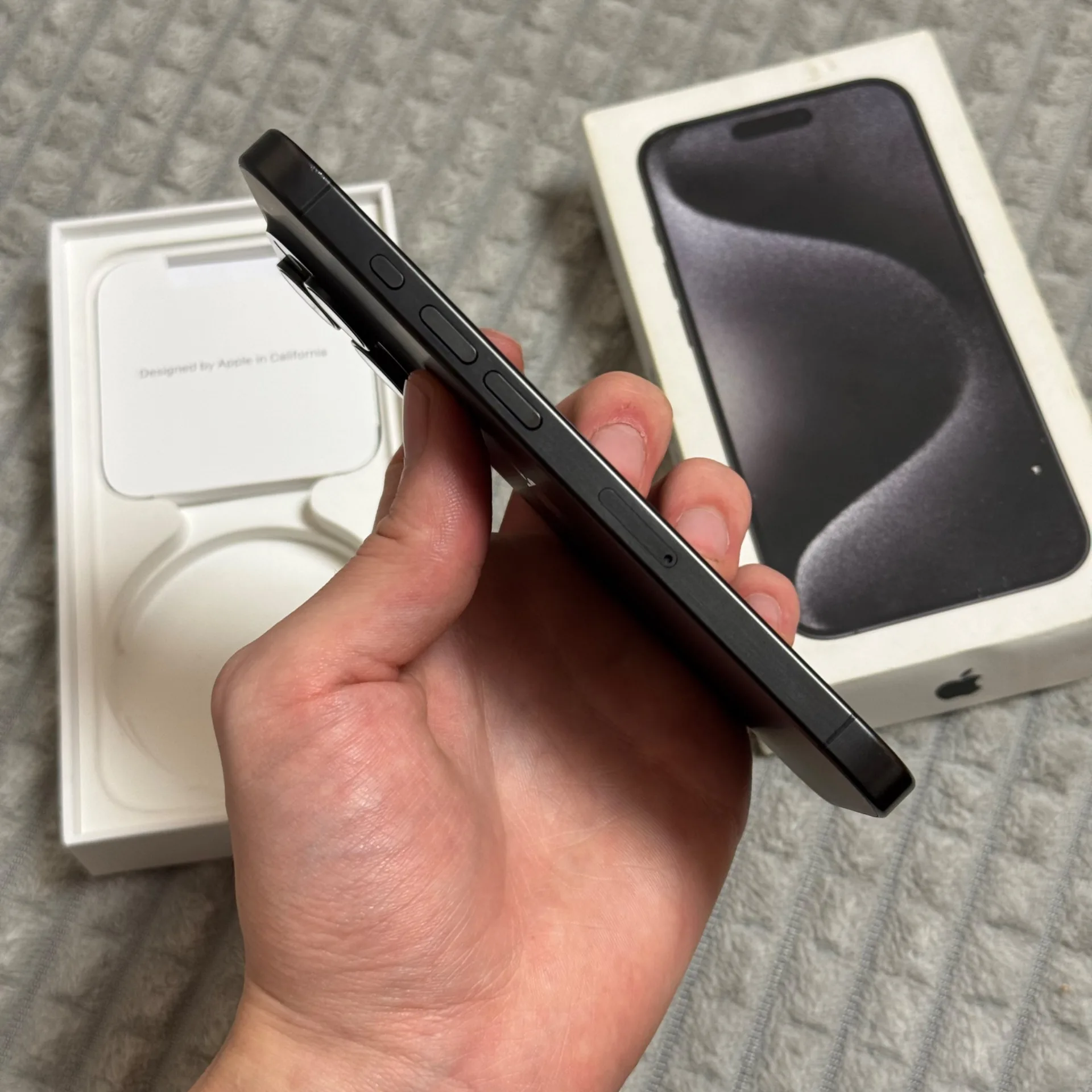 iPhone 15 Pro 128gb Black Titanium