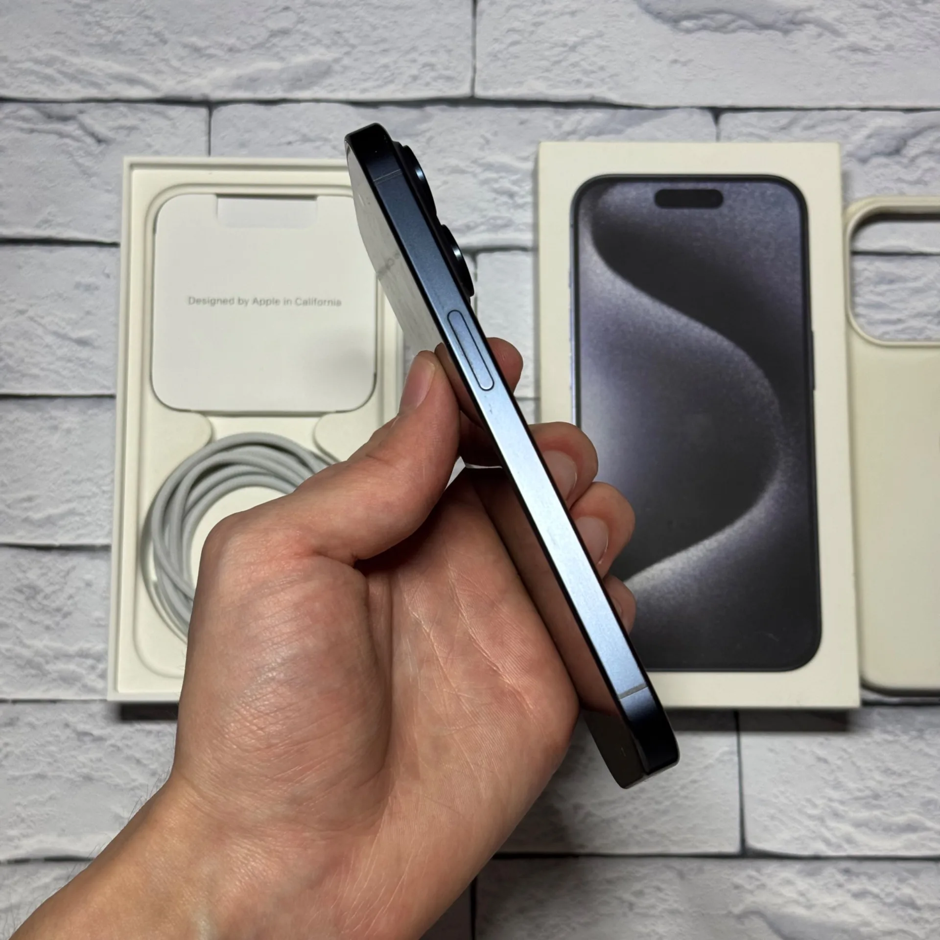 iPhone 15 Pro 256gb Blue Titanium