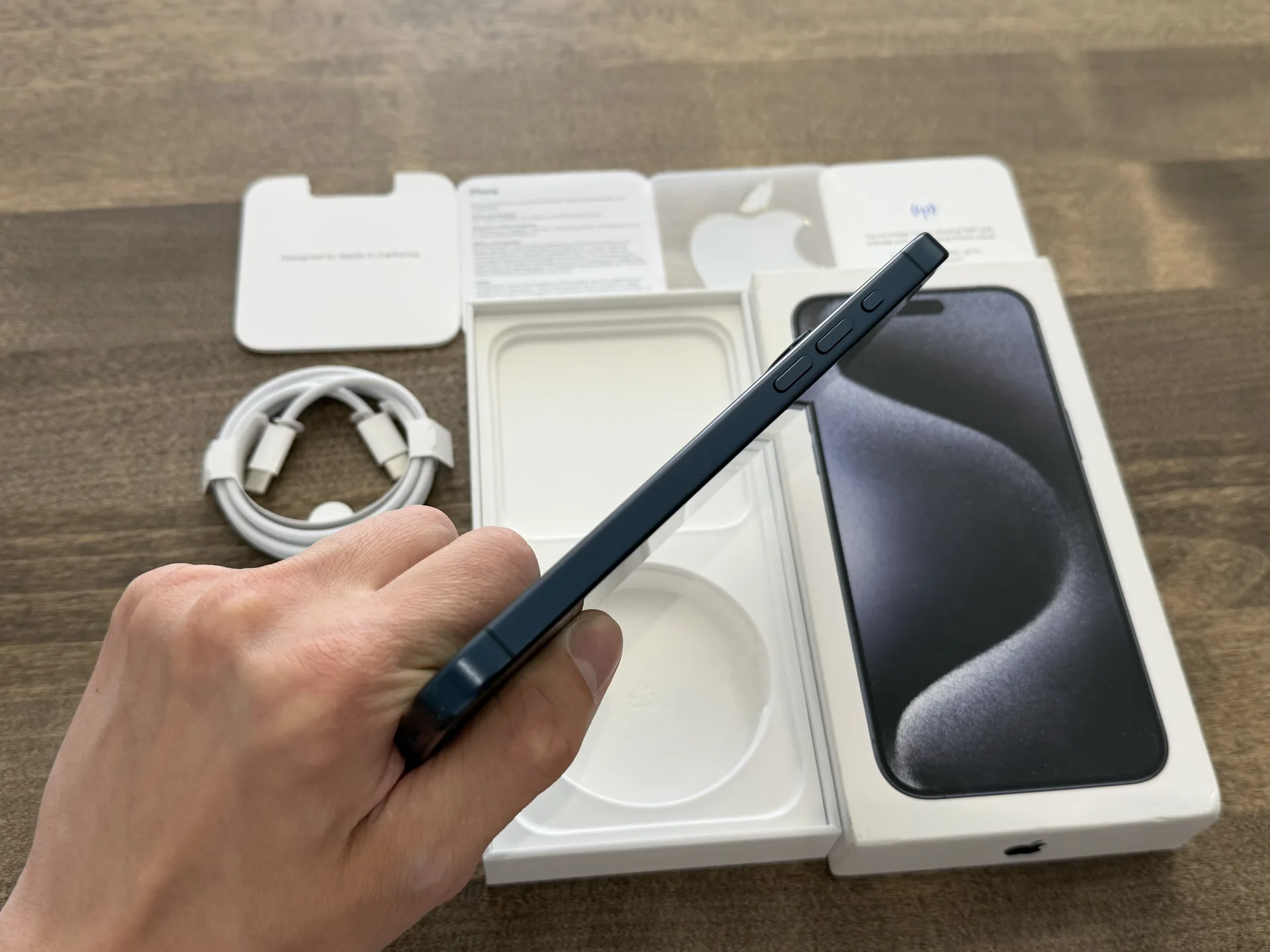 iPhone 15 Pro Max Blue 512gb