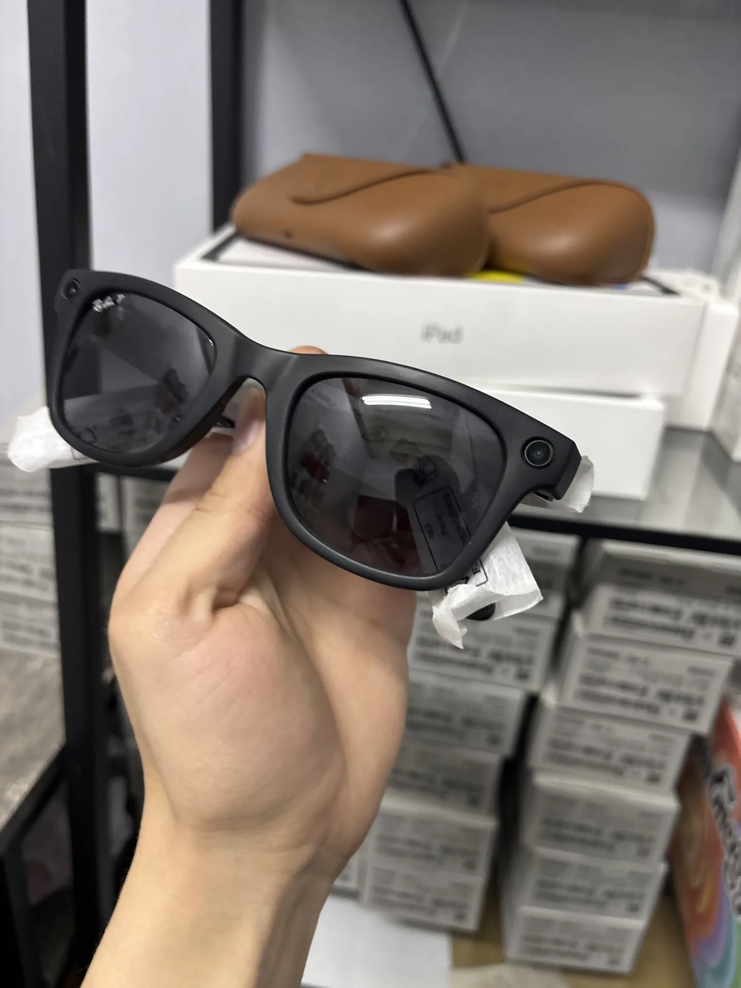 RW4012 GEN2 Ray-Ban Wayfarer Matte Black / Polar gradient graphite Размер 50