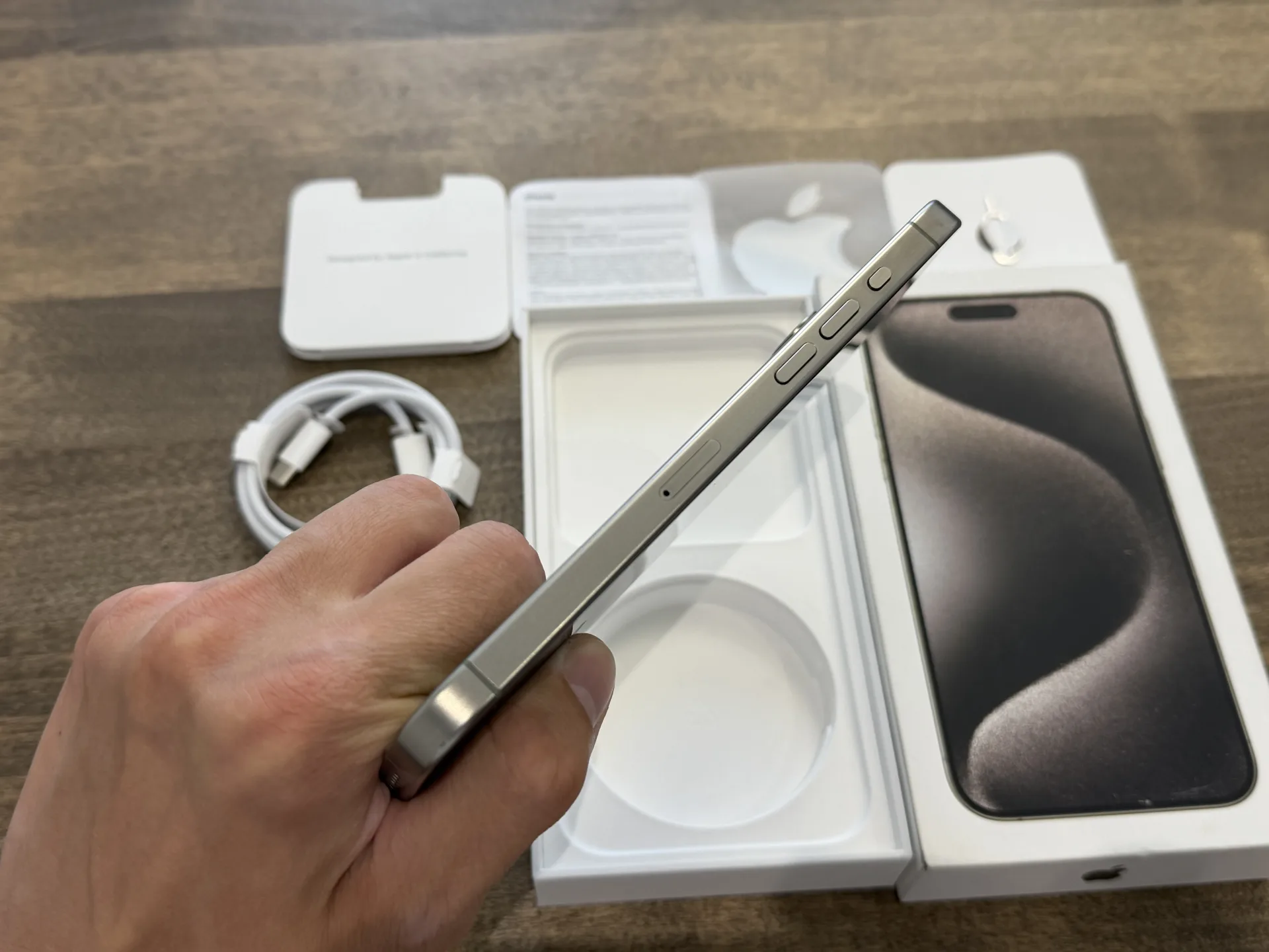 iPhone 15 Pro Max Natural Titanium 512GB
