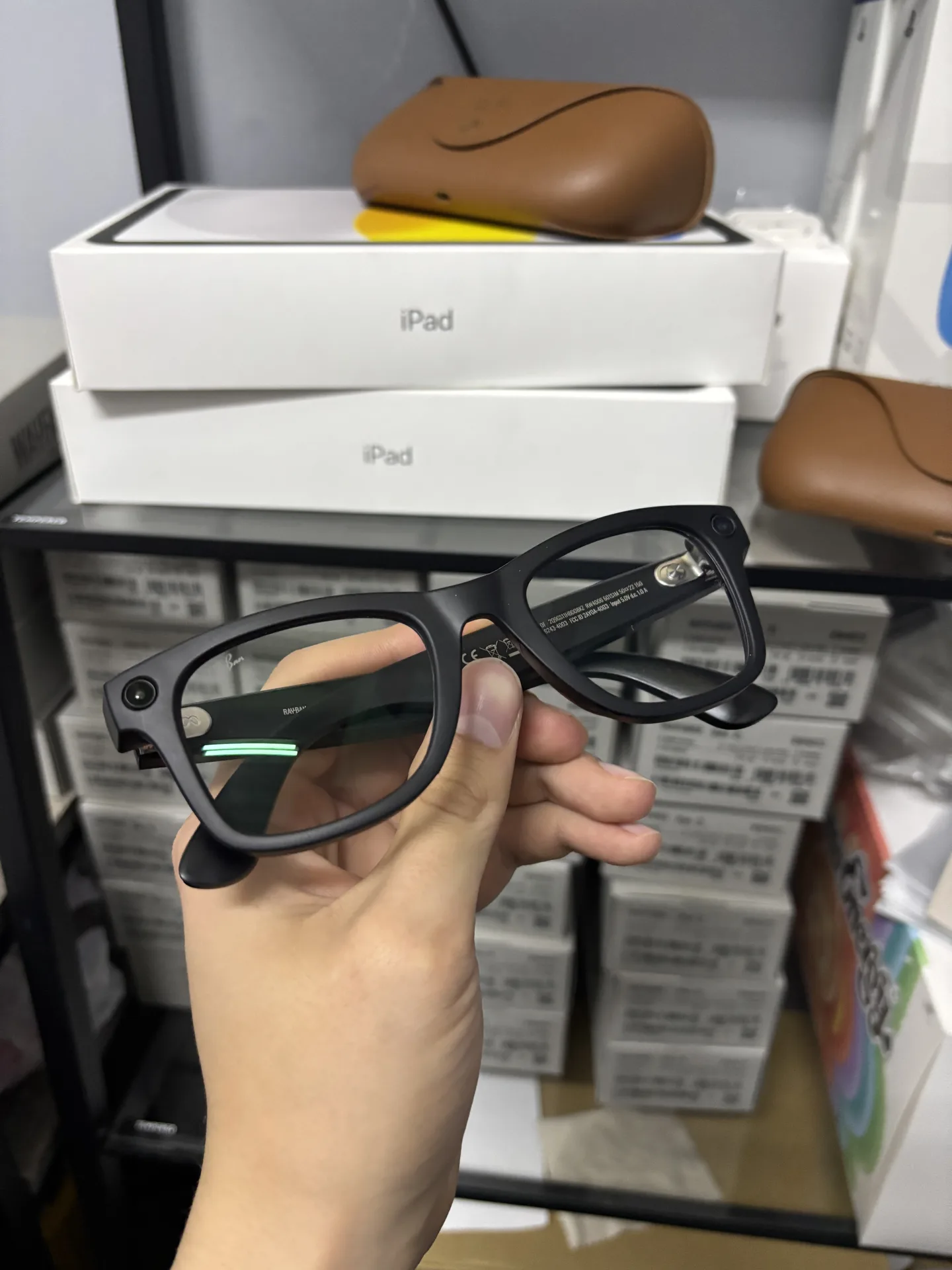 Meta Ray-Ban Wayfarer RW4006 Transitions Graph Green размер М