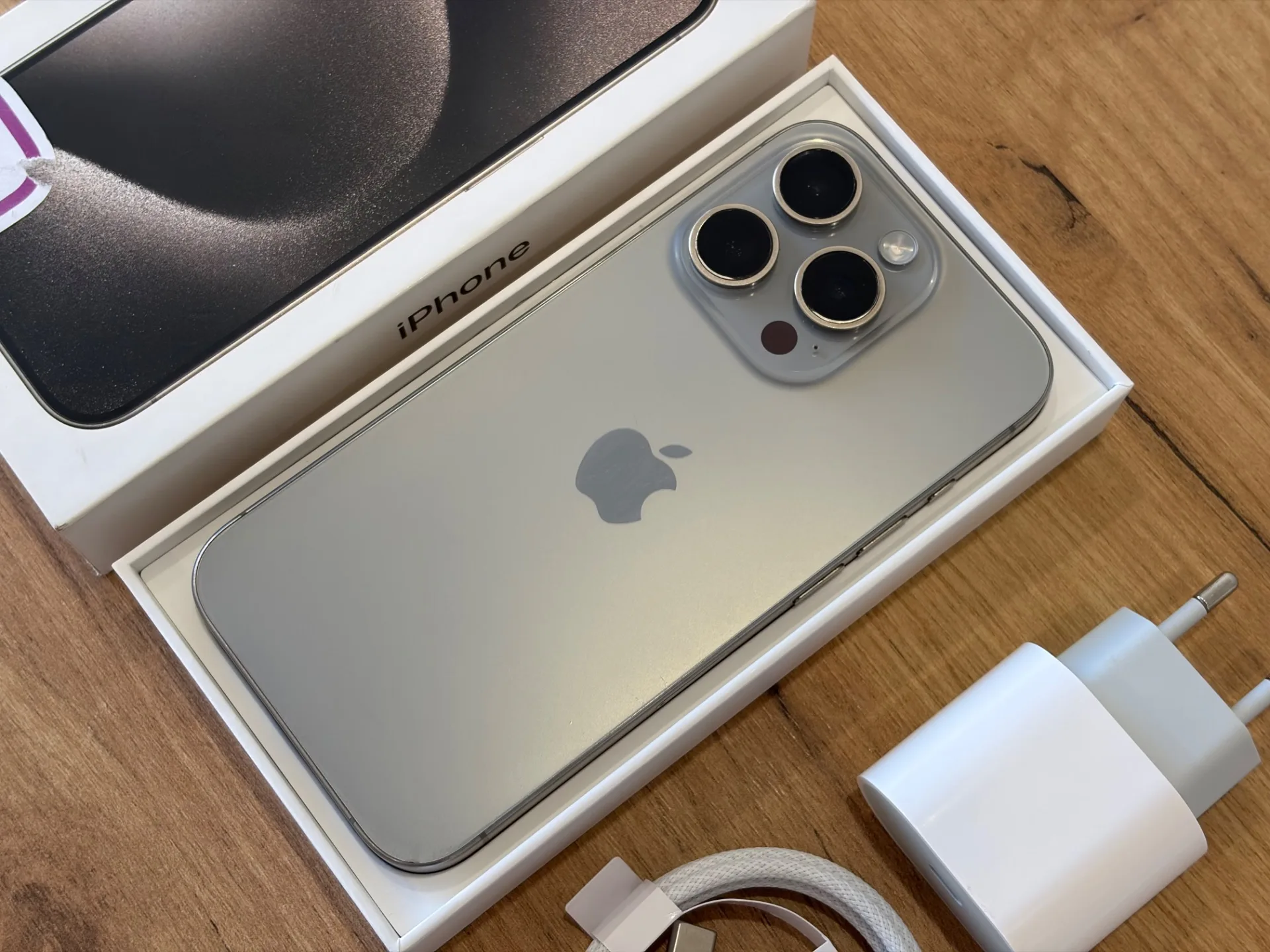 iPhone 15 Pro 128gb Natural Titanium