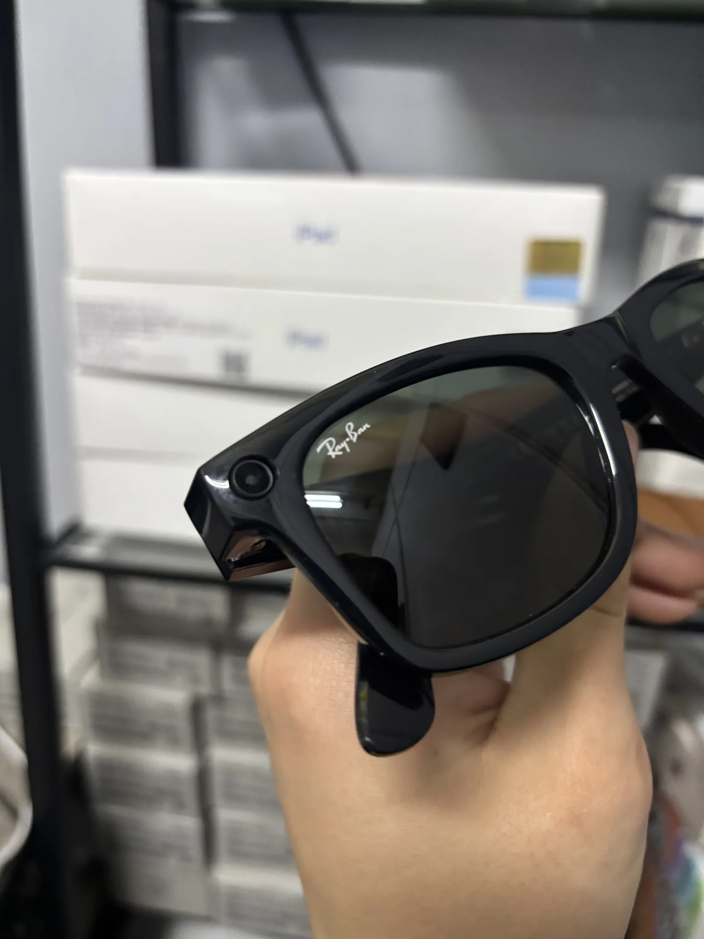 RW4012 GEN2 Ray-Ban Wayfarer Sniny Black / G-15 Green Размер 50