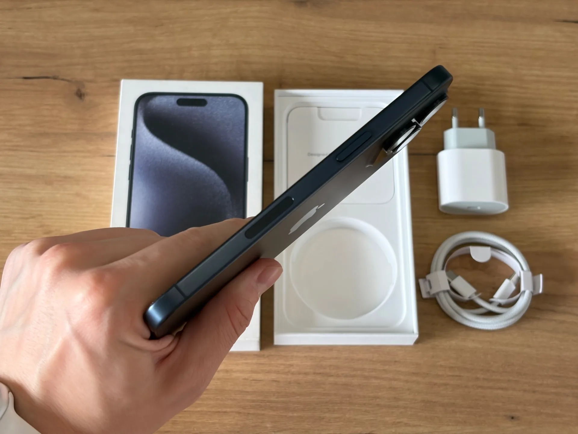 iPhone 15 Pro Max 256gb Blue Titanium