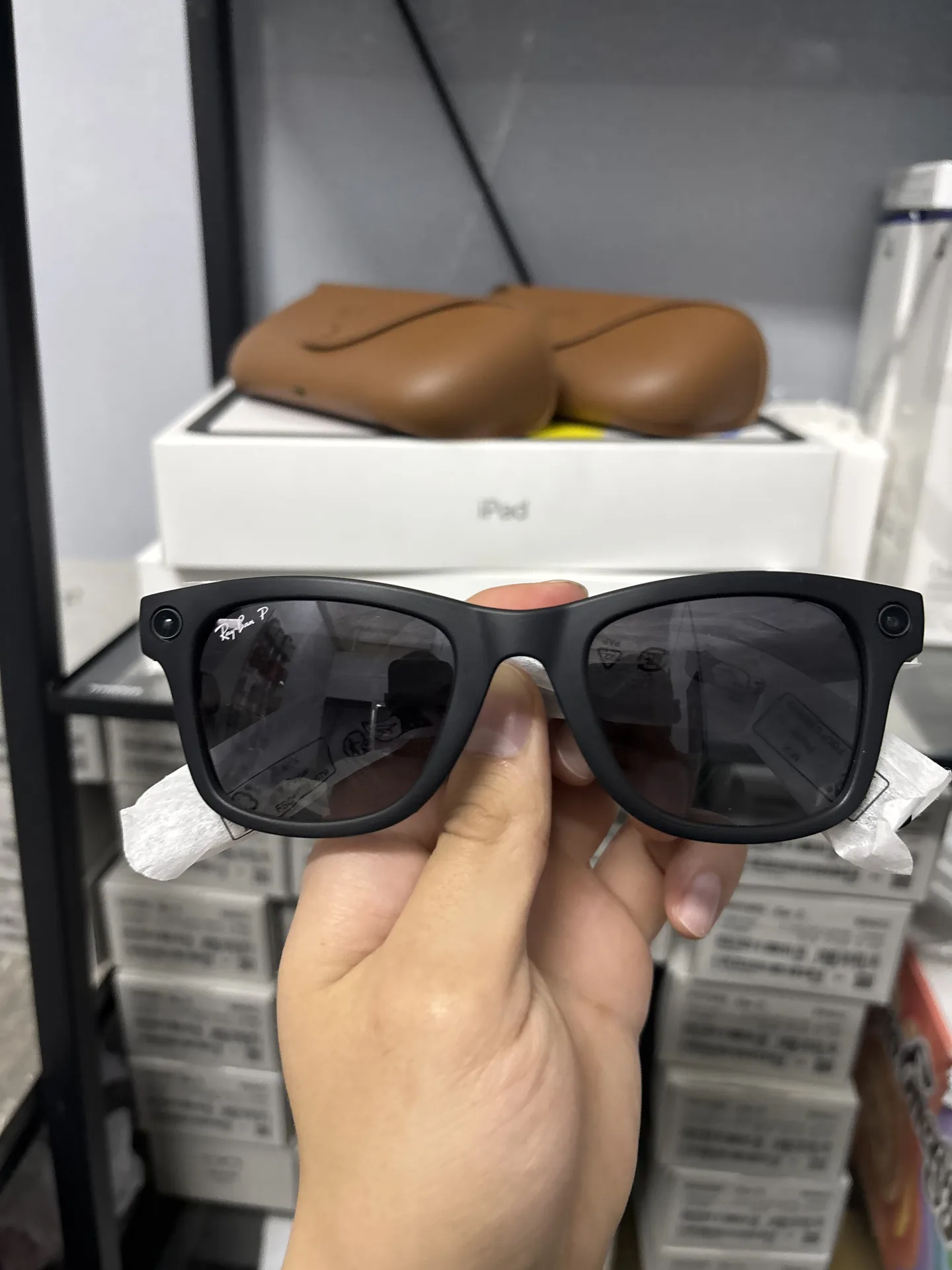 RW4012 GEN2 Ray-Ban Wayfarer Matte Black / Polar gradient graphite Размер 50