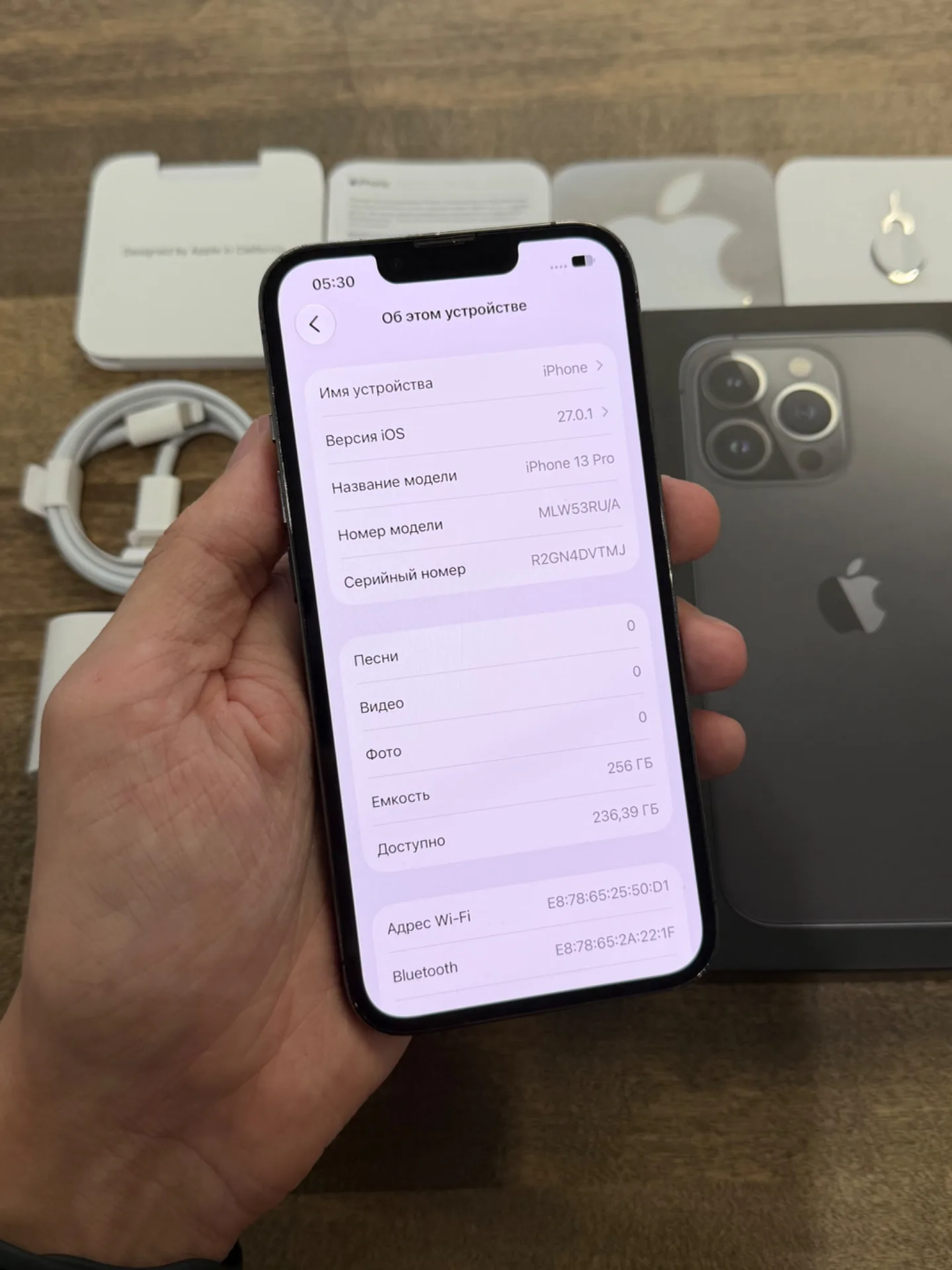 iPhone 13 Pro Graphite 256GB