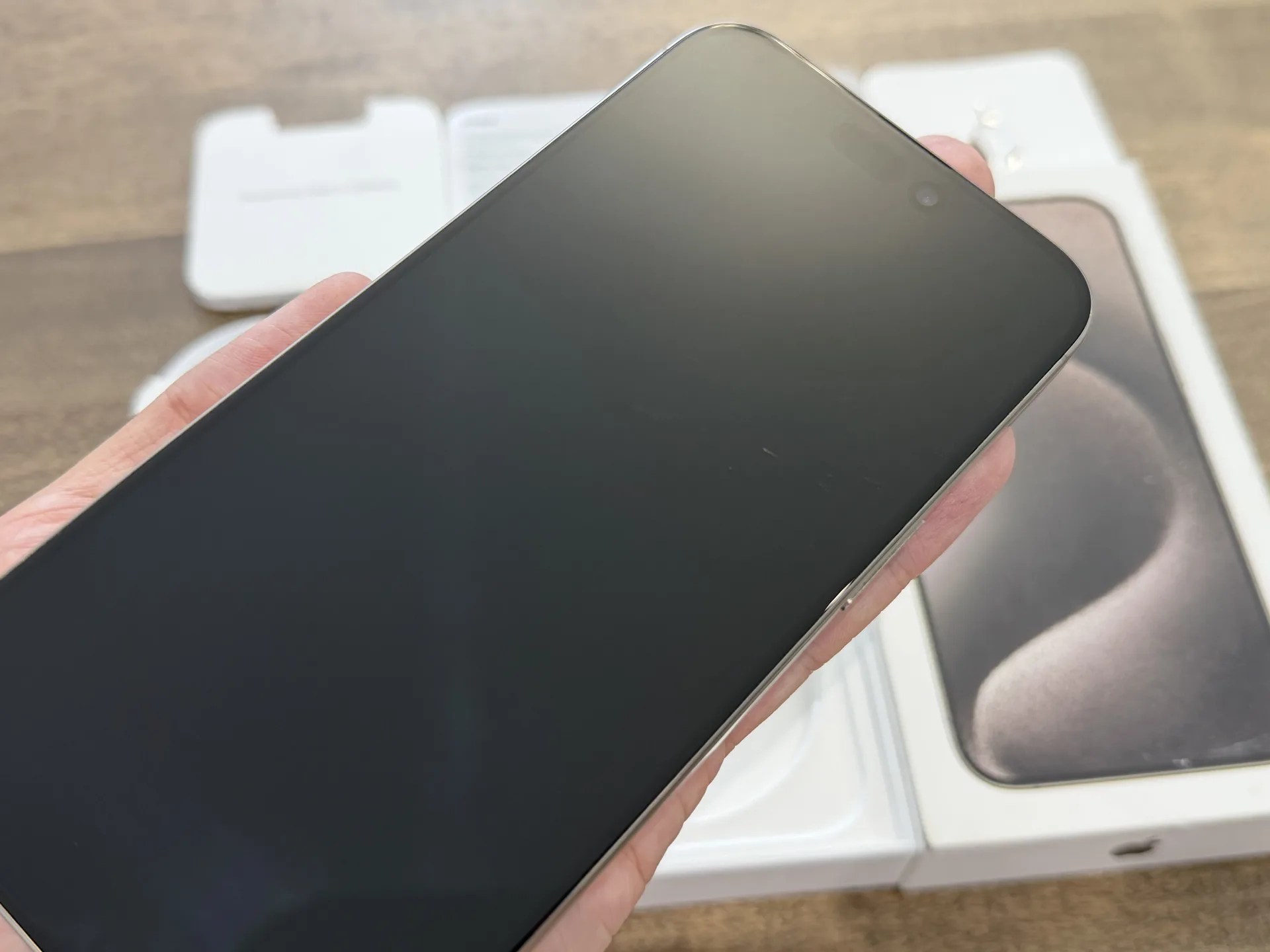 iPhone 15 Pro Max Natural Titanium 512GB