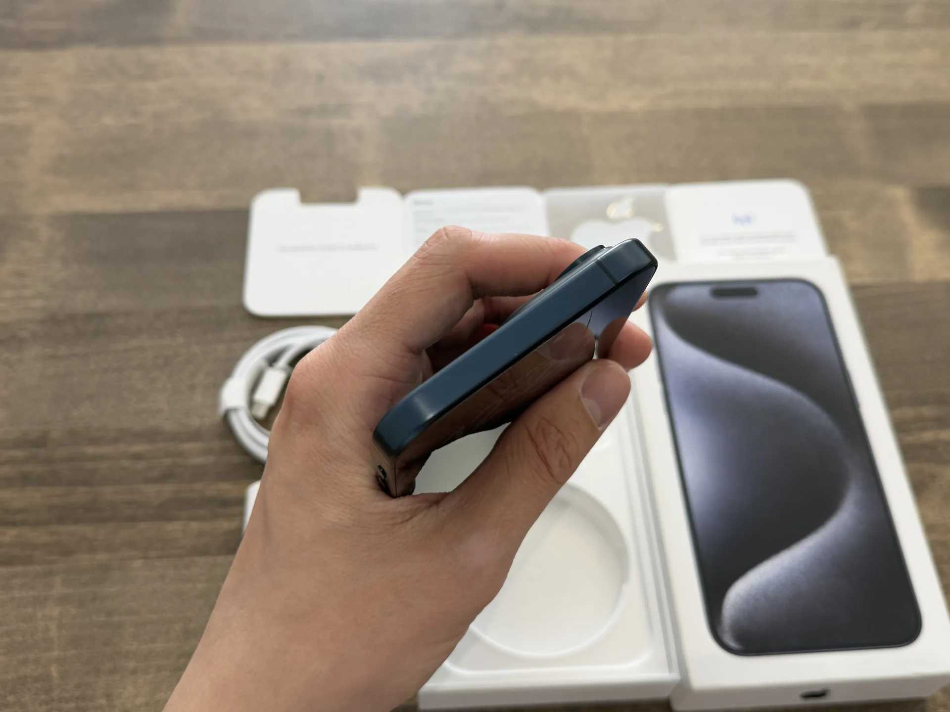 iPhone 15 Pro Max Blue 512gb