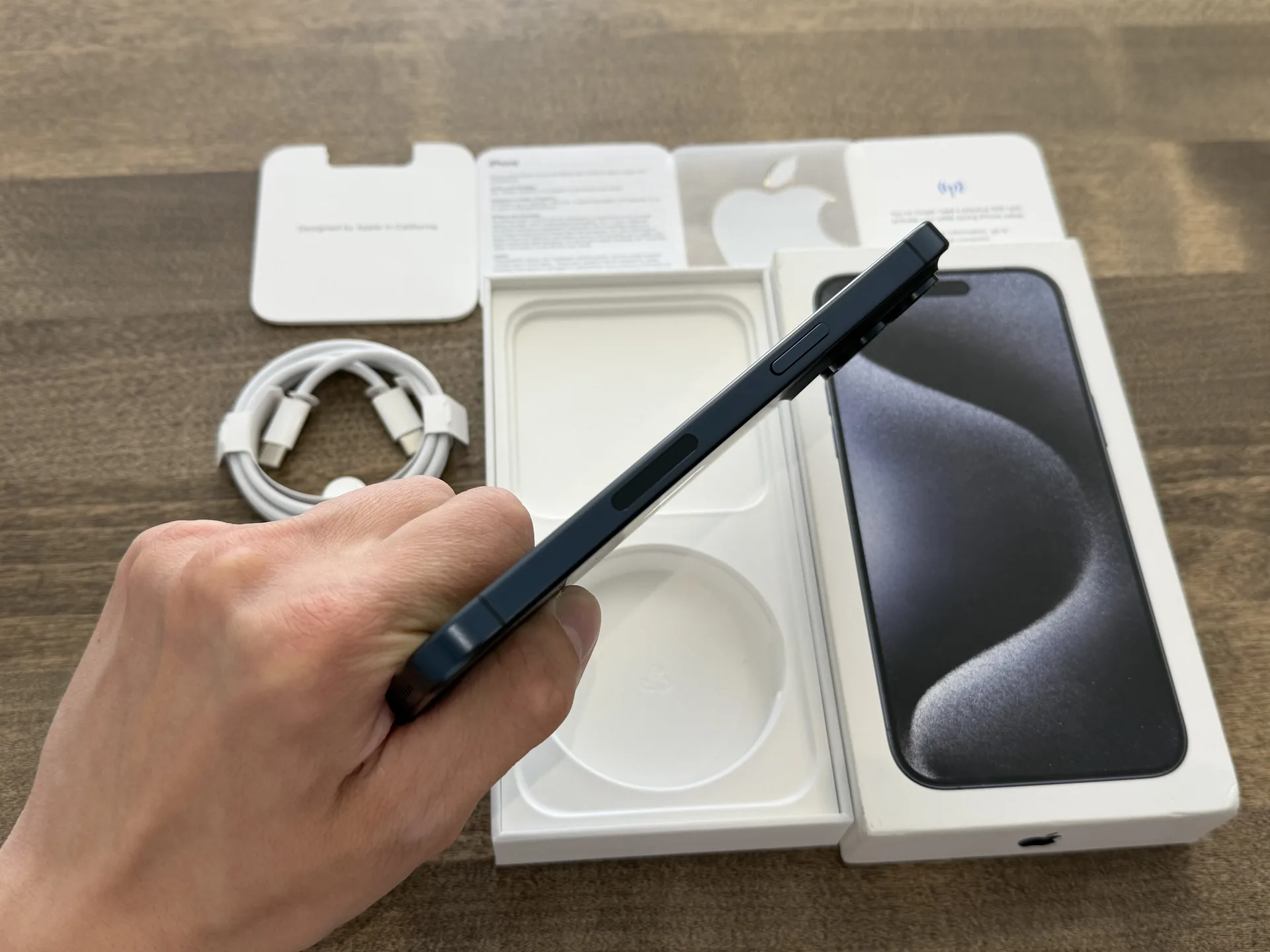 iPhone 15 Pro Max Blue 512gb