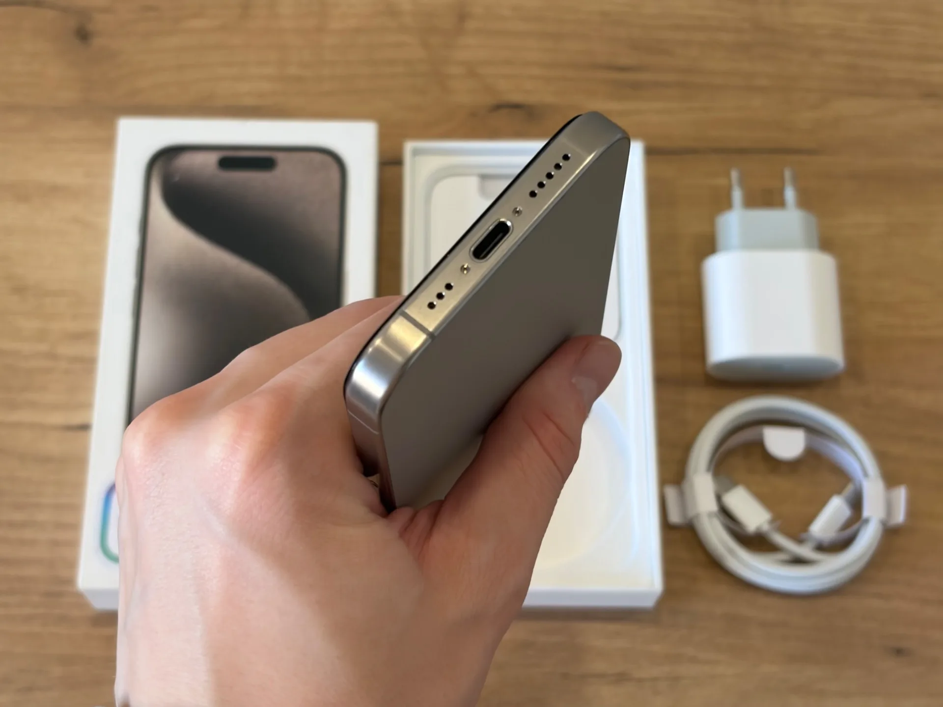 iPhone 15 Pro 128gb Natural Titanium