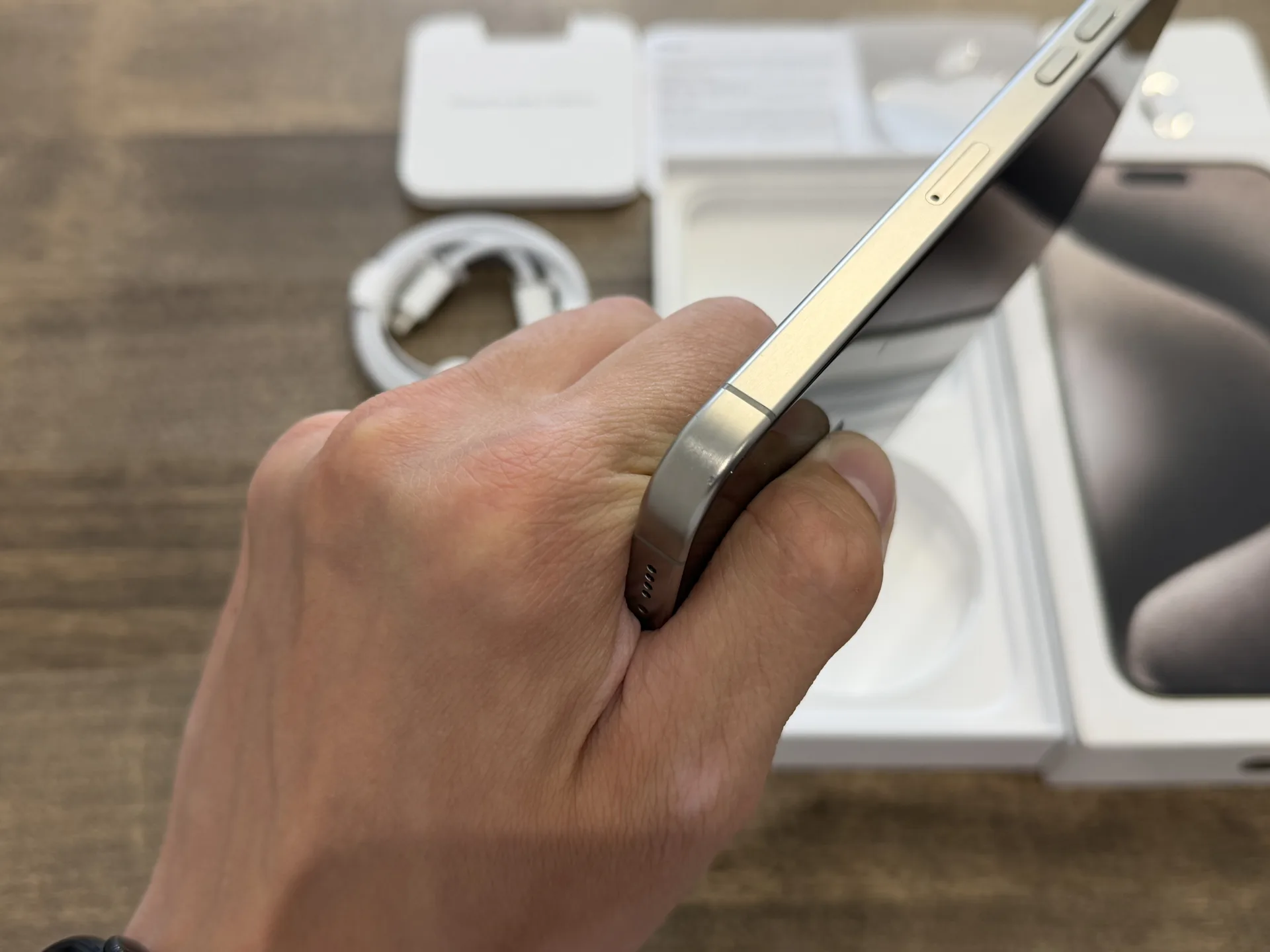 iPhone 15 Pro Max Natural Titanium 512GB