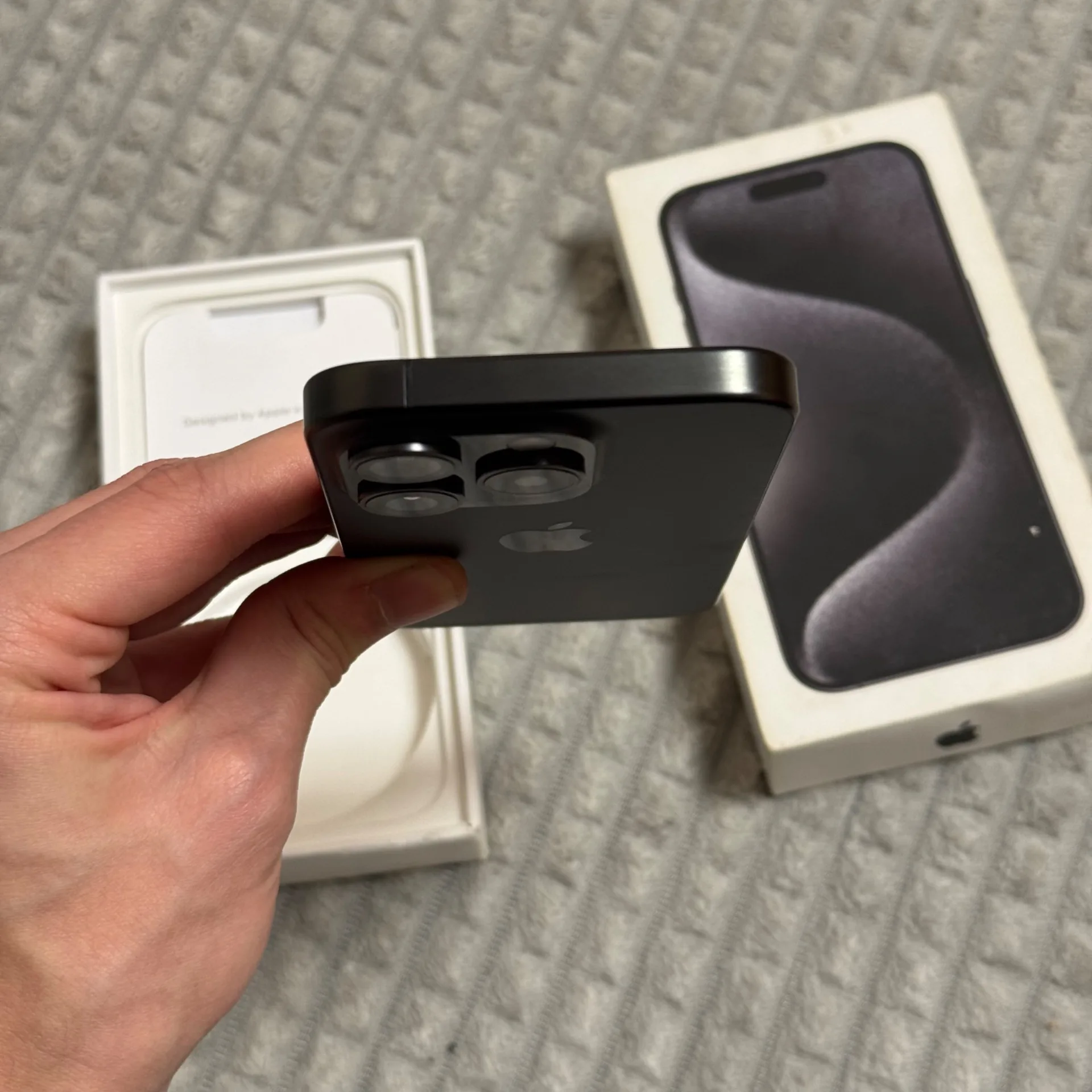 iPhone 15 Pro 128gb Black Titanium