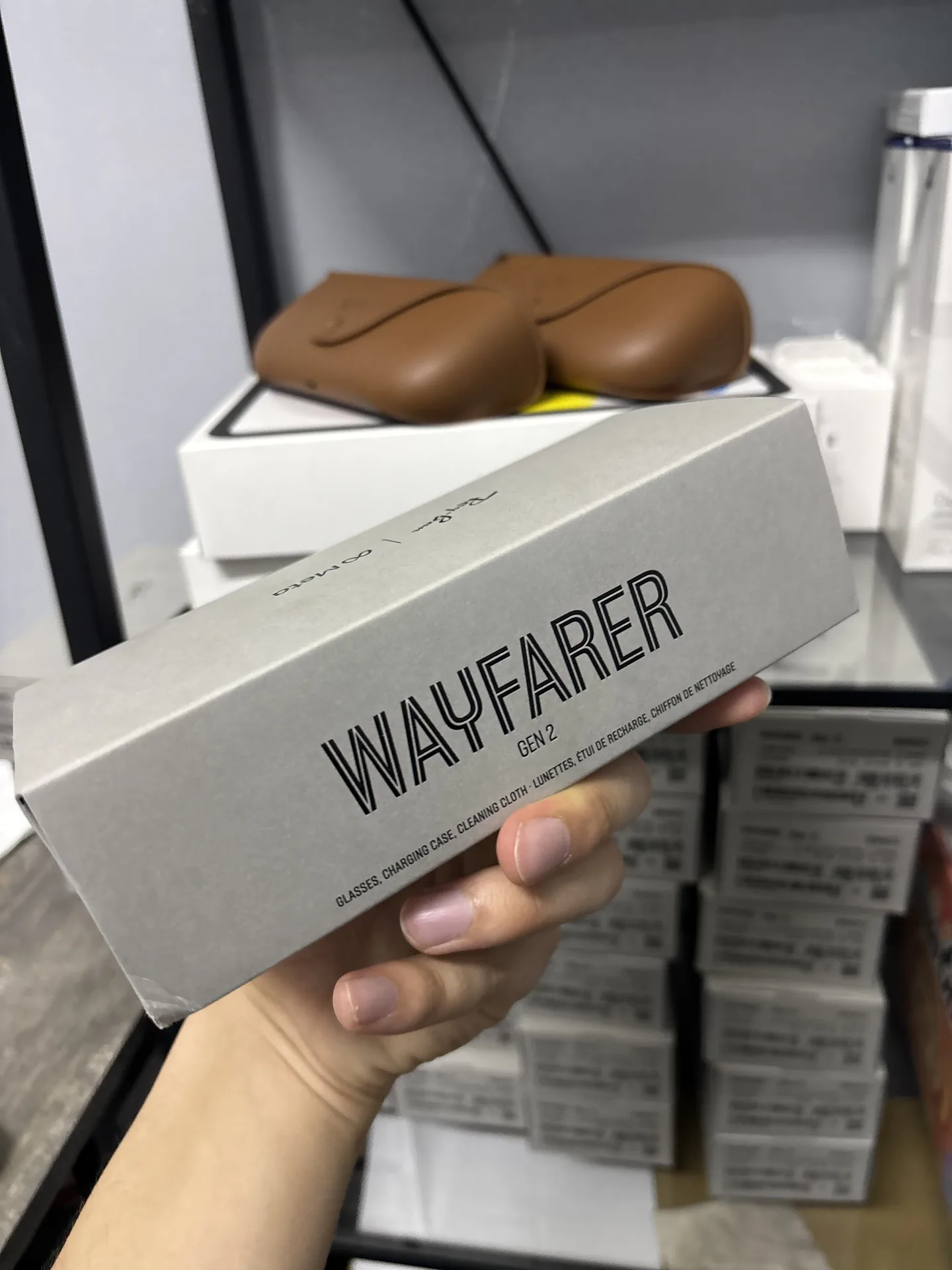 RW4012 GEN 2 Ray-Ban  Wayfarer Matte Black / Clear Размер 50